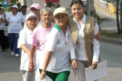 Evento urbano del adulto mayor