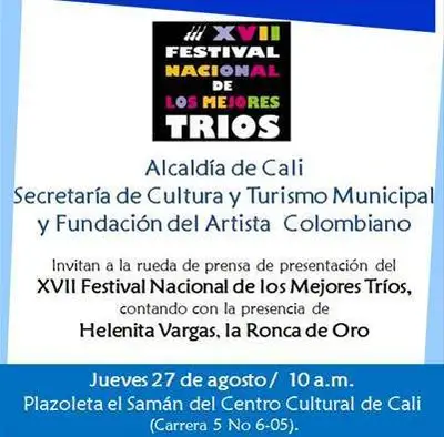 Los mejores Tríos para Cali