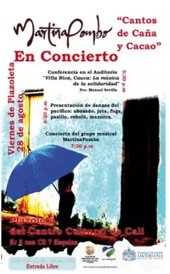 Noche de danzas y música del Pacífico en la plazoleta del Centro Cultural