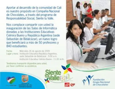 Entrega de obras y dotaciones a instituciones oficiales