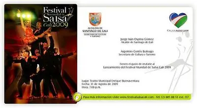 Hoy Gran Lanzamiento del IV Festival Mundial de Salsa