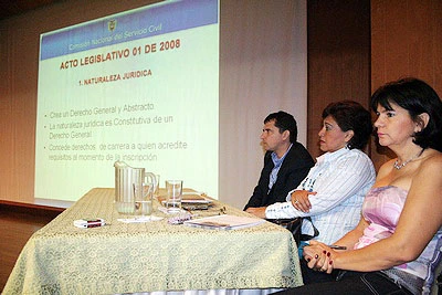 Oportunidad para funcionarios que no presentaron segunda prueba 