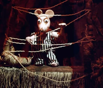 Pepe Zarigüeya, en la Casa de los Títeres