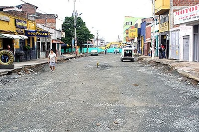 En 15 días se terminarían obras viales en los barrios