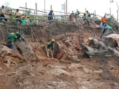 Obras en Monterrosa, a toda marcha