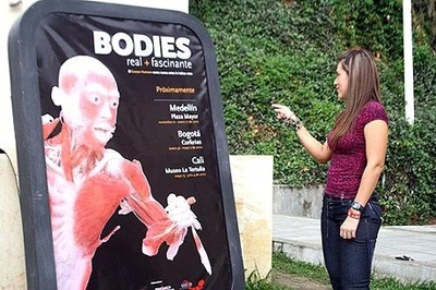 Se instala Bodies: real + fascinante en La Tertulia