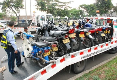 470  motociclistas sancionados este fin de semana