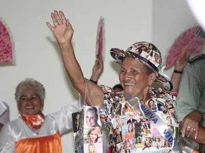 Candidatas al reinado del Adulto mayor