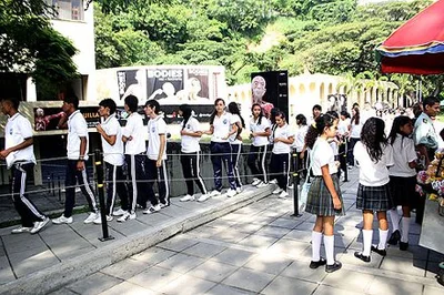 Estudiantes de Cali asisten a Bodies gracias al Despacho de la Primera Dama