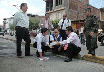 Metrocali hace pruebas en losas de la calle 15