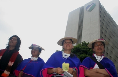 Marcha del pueblo Misak estuvo de paso por Cali
