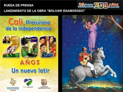 Rueda de prensa, “Bolívar enamorado”