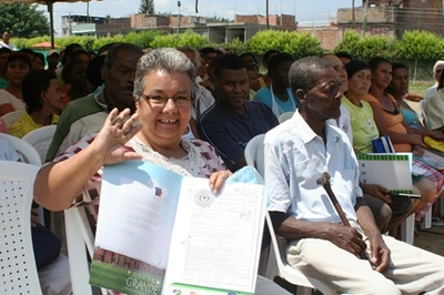 Avanza entrega de escrituras en Potrero Grande
