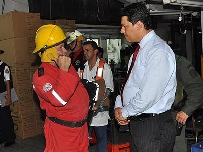 Alcalde dio parte de tranquilidad ante emergencia en una industria de la ciudad