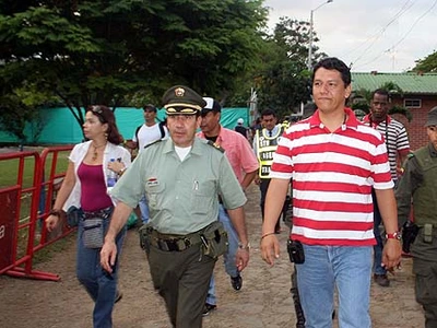 Alcalde (e) verificó e inspeccionó seguridad momentos antes al concierto de Marc Antony