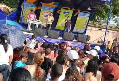 La comuna 14 vibró en la clausura del  Festival de la Salud