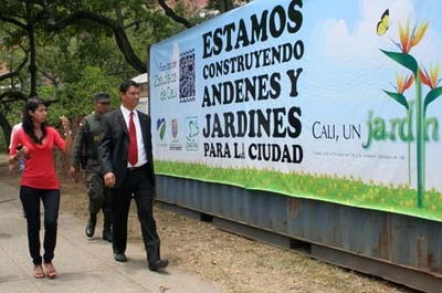 Alcalde (e) inspecciona avances de “Cali un Jardín”