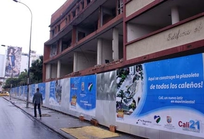 Desmantelamiento de edificaciones dará paso a la Plazoleta de la caleñidad