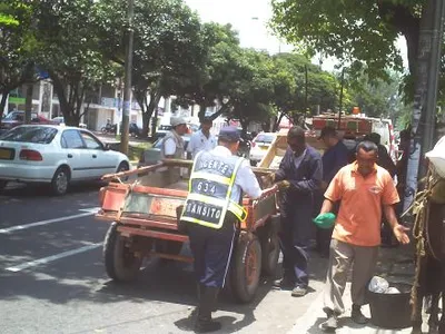 Control del Dagma a transporte de escombros