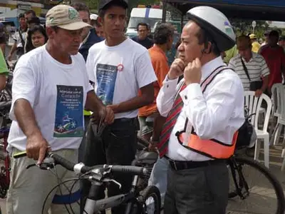 540 ciclistas capacitados en normas de Tránsito
