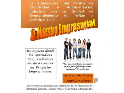 Estudiantes y empresarios de la región podrán conocer proyectos del SENA