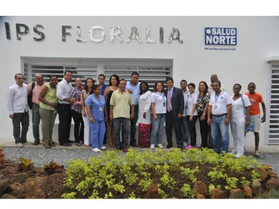 Médico Ospina entrega la IPS de Floralia