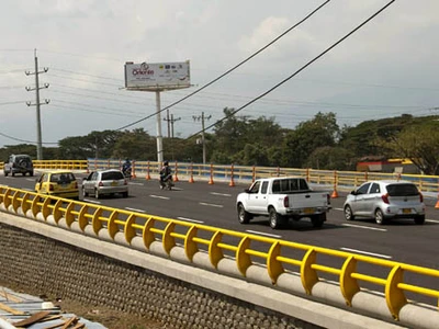 En ambos sentidos quedó habilitado el puente vehicular de la Calle 70 con Carrera 8