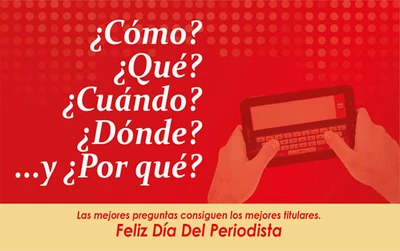 Invitación por la celebración del Día del Periodista