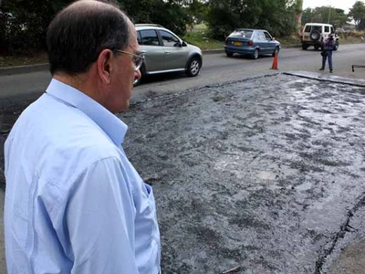 La calle 70 empieza a recuperar su movilidad