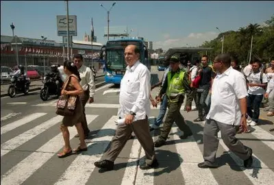 Alcalde rechazó actos violentos en el Sistema de Transporte Masivo