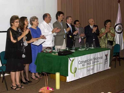 Alcalde dio la bienvenida a delegación de la Asociación Cristiana de Jóvenes