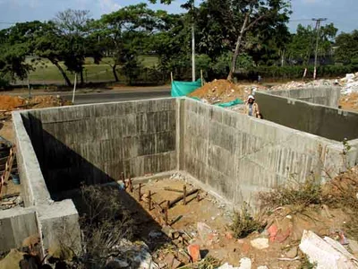 Estación de transferencia en la carrera 50, con avance de un 70 %
