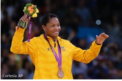 Cali se emocionó con la tercera medalla olímpica para el país: una vallecaucana se subió al podio de Londres