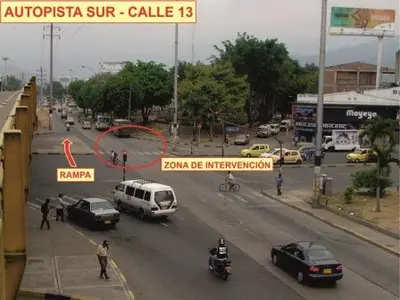 Desvíos y pasos restringidos por obras en el sur de la ciudad