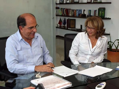 La Alcaldía y la Nación firman convenios por más de $ 1 billón para obras en el jarillón