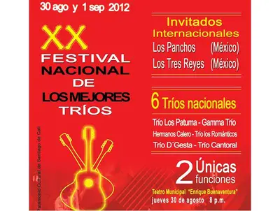 Rueda de prensa sobre el Festival Nacional de los Mejores Tríos