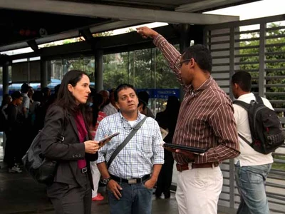 Conversatorio sobre el MÍO con la presidenta de Metrocali