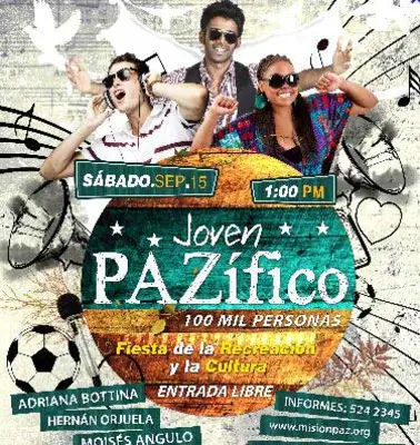 100 mil jóvenes, unidos en ‘Joven Pazífico’