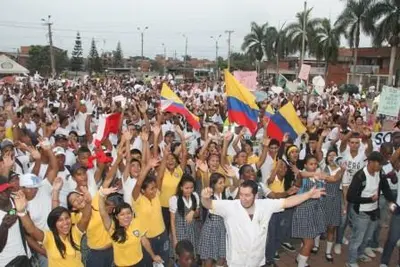 Caminata por la vida’ se tomó el oriente de Cali