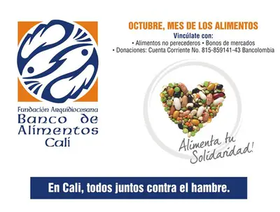 Cali se une a la campaña ‘Alimenta tu Solidaridad’