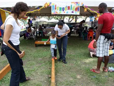 Niños aprendieron con juegos y actividades culturales