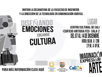 Del 7 al 14 de diciembre, se diseñarán emociones en el Centro Cultural de Cali