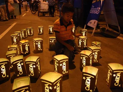 Gran inauguración del alumbrado navideño en Cali