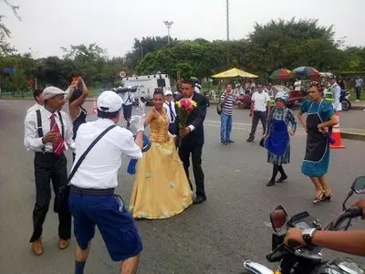 ‘Jovita’, ‘Riverita’ y el ‘General Batata’, convocan a los caleños a ser cívicos durante el Salsódromo