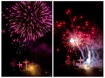 El 2013 llegó a Cali con el esplendor de fuegos artificiales desde los cerros tutelares