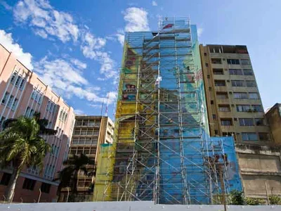 Se eleva el mural de arte público más grande de Cali: alcanza una altura de 34 metros