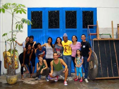 EíOí, colectivo de estudiantes del Instituto  Popular de Cultura, impulsó una minga por el ambiente