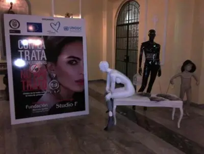 Exposición itinerante de campaña contra la trata de personas llega al oriente de Cali