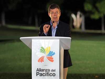 “Todo el mundo quedó enamorado de Cali. ¡Gracias Cali por acoger a la Alianza del Pacífico!”: Santos