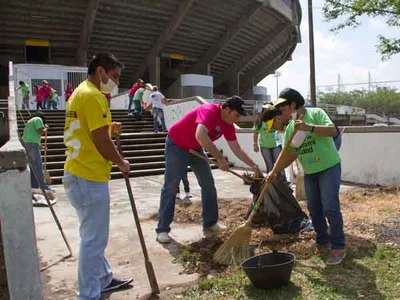 Cali sigue embelleciéndose: jornada cívica se desarrolló en el Coliseo El Pueblo